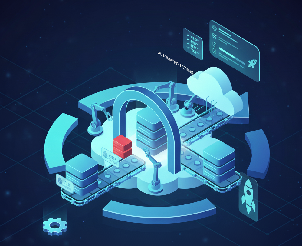 Illustration for Oracle Upgrade Automation