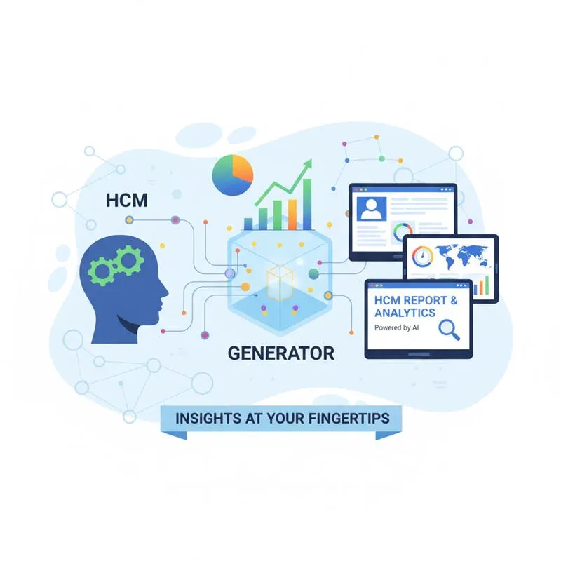Illustration for HCM Report & Analytics Generator